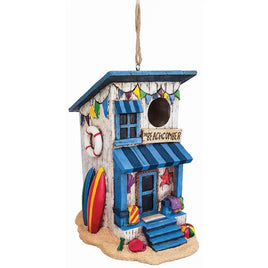 Beach House Resin Birdhouse    SP1710139