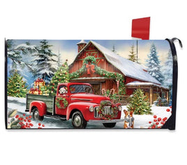 Country Christmas OS Mailbox Cover        OSMC8-08770