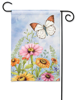 Flutterby Garden Garden Flag    DD-30427