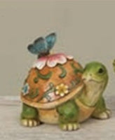 Cute Little Colorful Turtles with Butterflies     GR030800