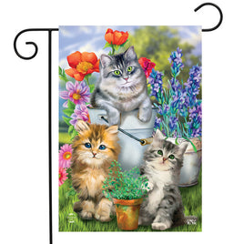 Garden Cats Garden Flag   GF4-9209