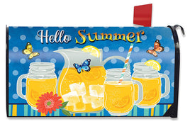 Hello Summer Lemonade Mailbox Cover       MC6-8855