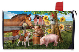 Making Farm Animal Friends Mailbox Cover       MC6-1990