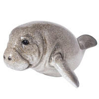 Large 18" Gray Manatee Figurine            WW-35120