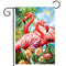 Pair of Flamingos Garden Flag   GF4-8651