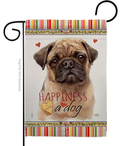 Pug Dog Garden Flag    TG-60266