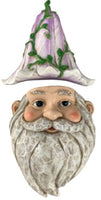 Tree Face Purple Hat Gnome  14"    RCS1049026