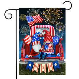 USA Gnomes Garden Flag   GF4-8843