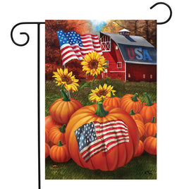 USA Pumpkins Garden Flag   GF4-9463