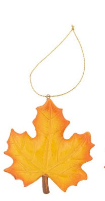 Hanging Yellow Fall Resin Leaf      X-S786-Y