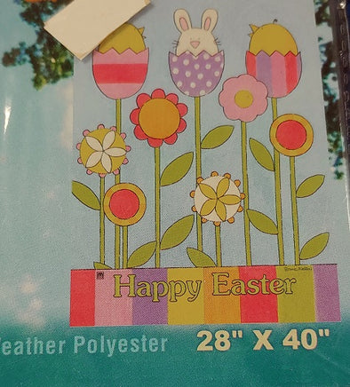 easter garden standard flag  28" x 40"                bb-98625